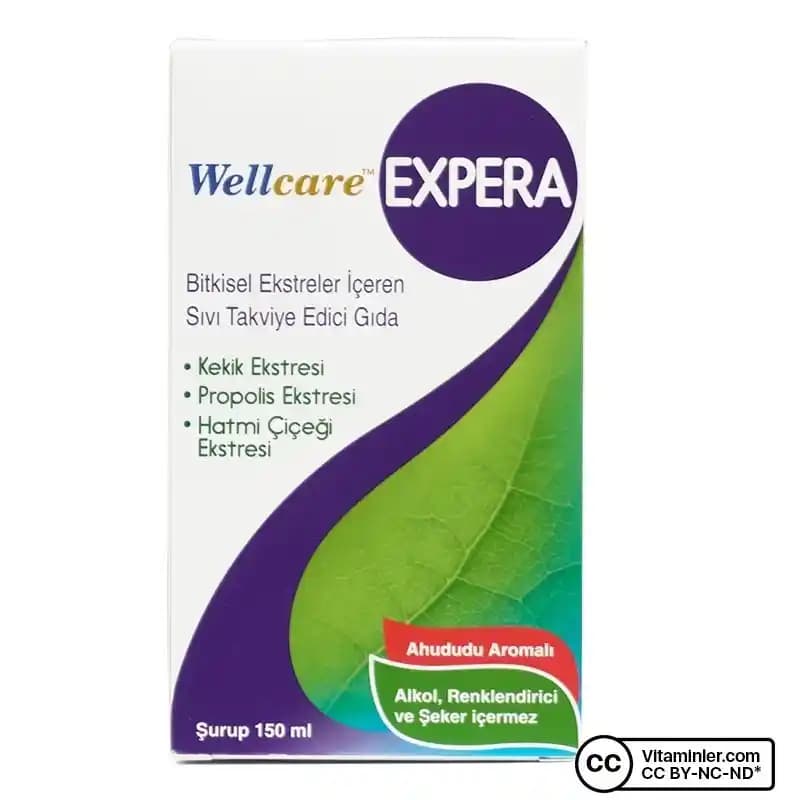 Wellcare Expera Şurup: Bağışıklık Destekleyici Doğal Çocuk ve Yetişkin Şurubu