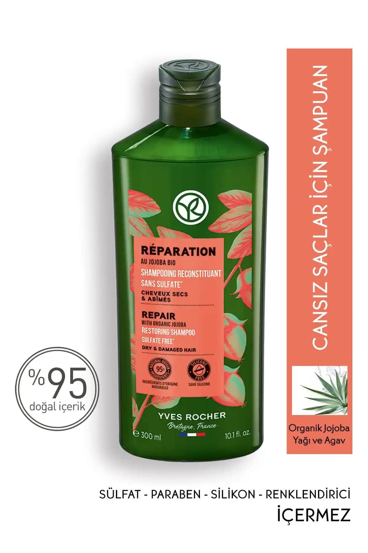 Yves Rocher Doğal İçeriklerle Saç Bakımı ve Şampuan Çeşitleri Hakkında Bilgi