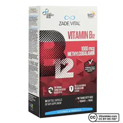 Zade Vital B12 Vitamini ile Güzellik ve Sağlıkta Etkili Destek Sağlama