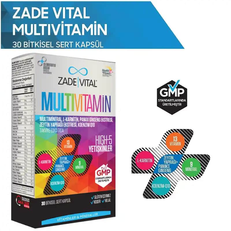 Zade Vital Multivitamin Fiyatları ve Sağlık İçin Uygun Seçenekler