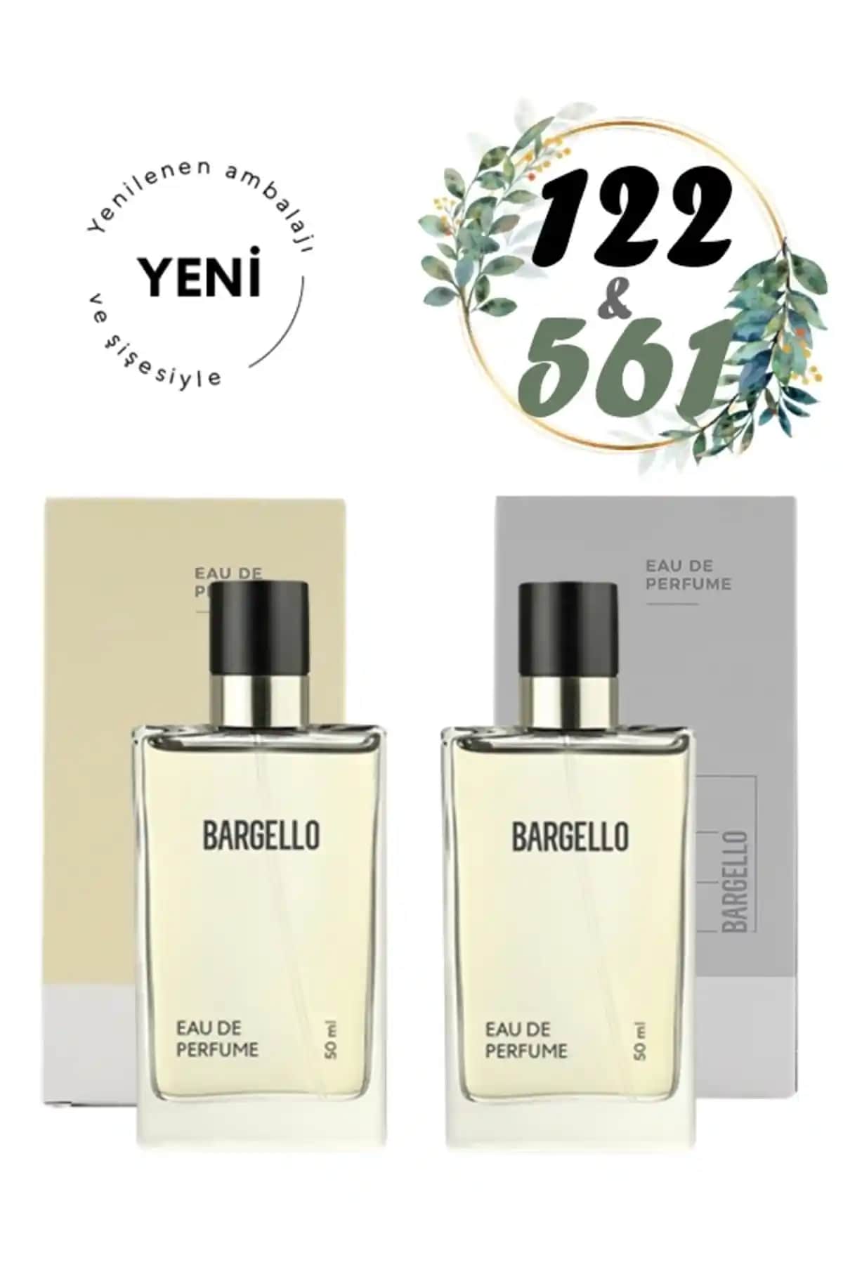 Bargello Kadın & Erkek Parfüm Seti 122 Oriental 561 Fresh: Kaliteli ve Kalıcı
