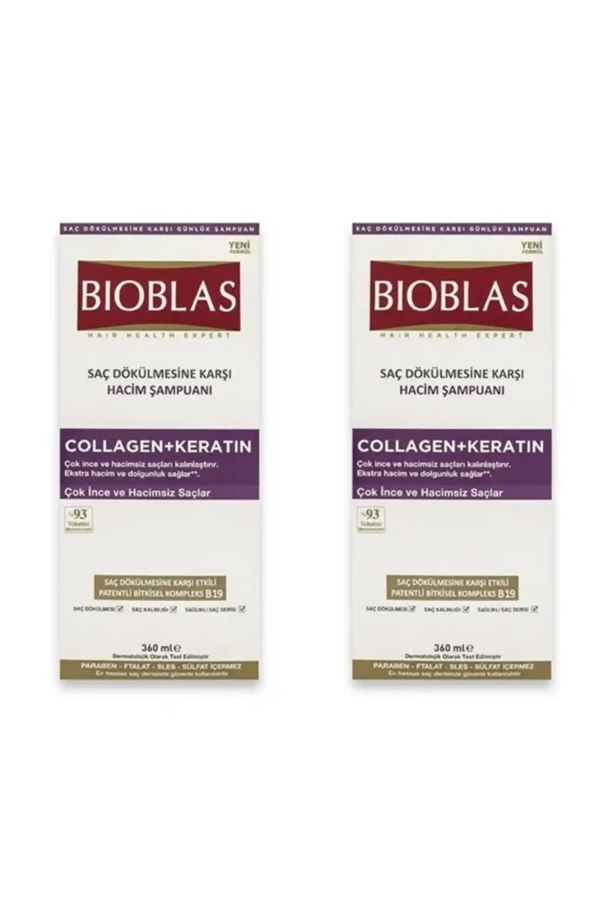 Bioblas Collagen + Keratin Hacim Şampuanı ile Saç Dökülmesine Karşı Etkili Çözüm