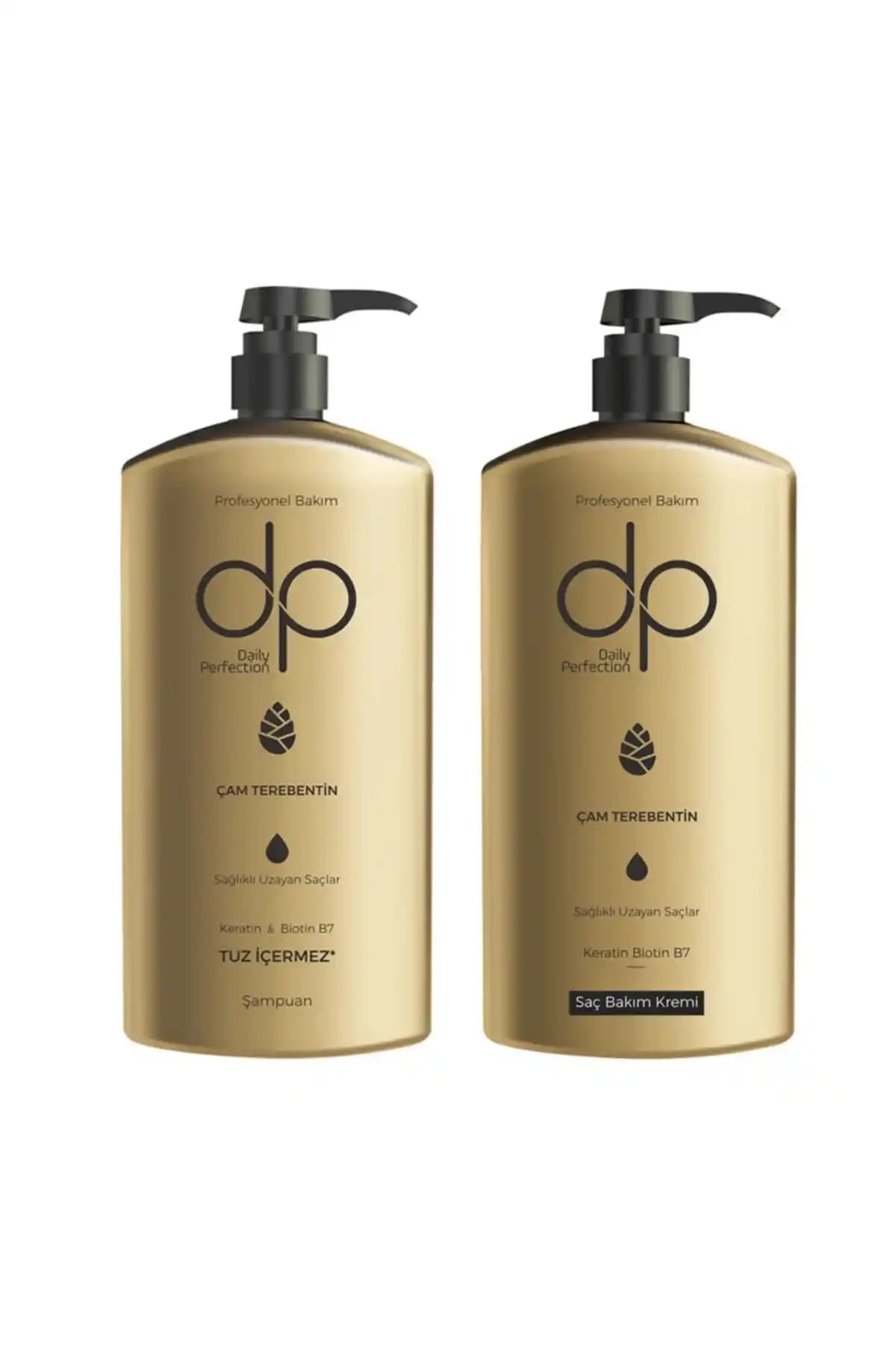 DP Daily Perfection Çam Terebentin Şampuan ve Saç Kremi ile Etkili Saç Bakımı