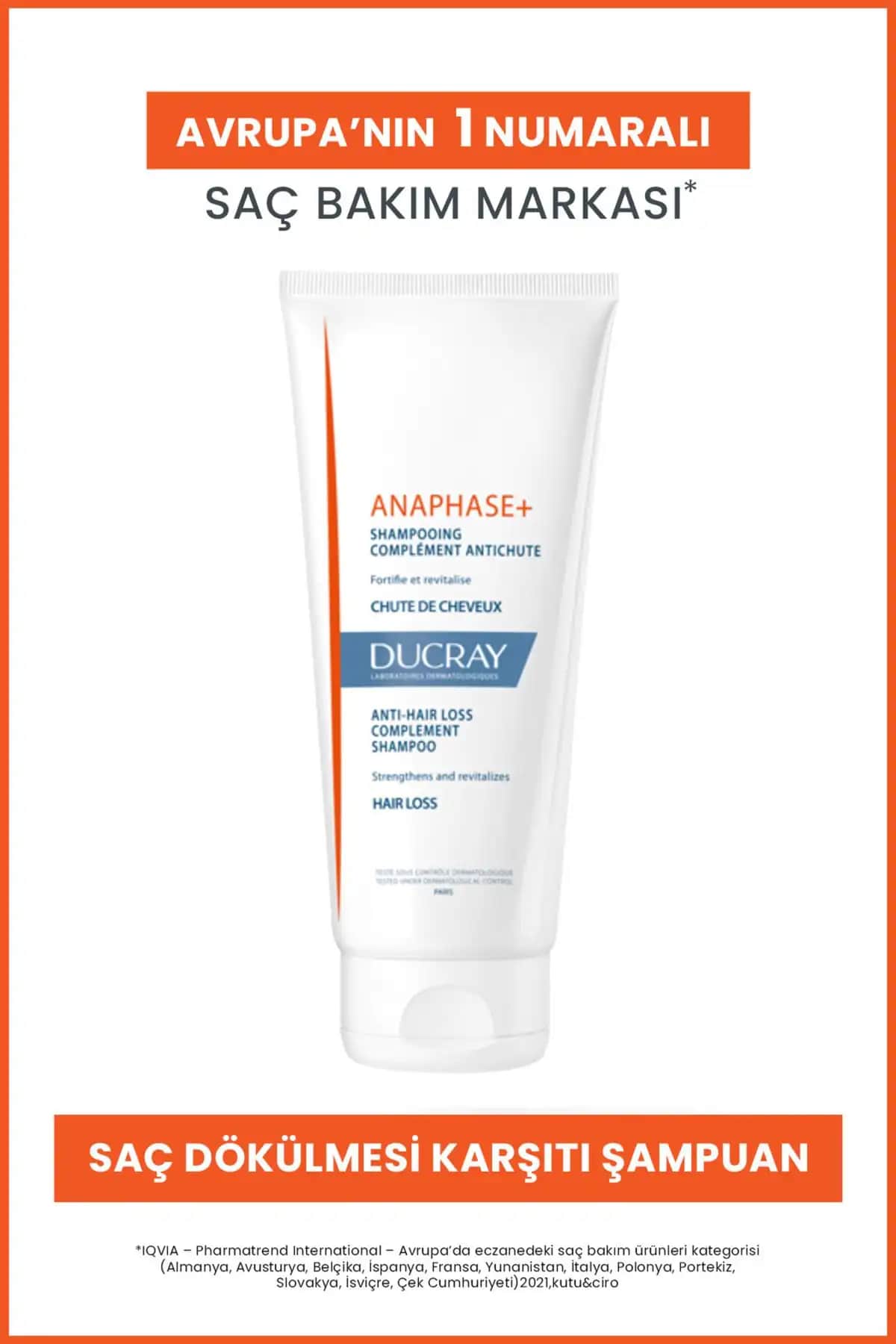Ducray Anaphase+ Saç Dökülmesi Karşıtı Şampuan ile Etkili Çözüm