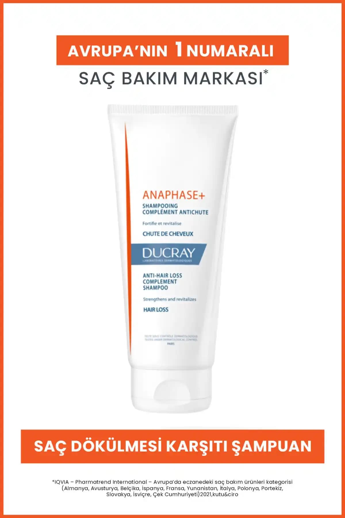 Ducray Anaphase+ Saç Dökülmesi Karşıtı Şampuan ile Etkili Çözüm