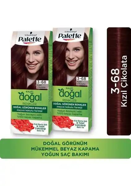 Palette ve Schwarzkopf Palette Kalıcı Doğal Renkler Saç Boyası Karşılaştırması