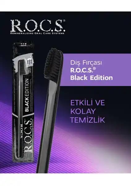 R.O.C.S. Black Edition ve Pro Black Diş Fırçaları Karşılaştırması ve Kullanıcı Yorumları