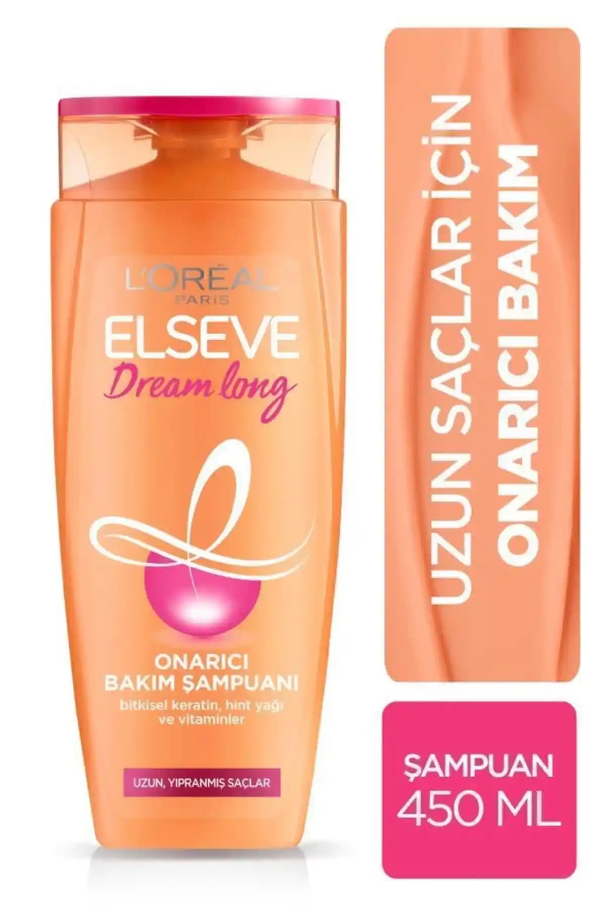 Elseve L'Oreal Paris Dream Long Onarıcı Bakım Şampuanı İncelemesi ve Özellikleri