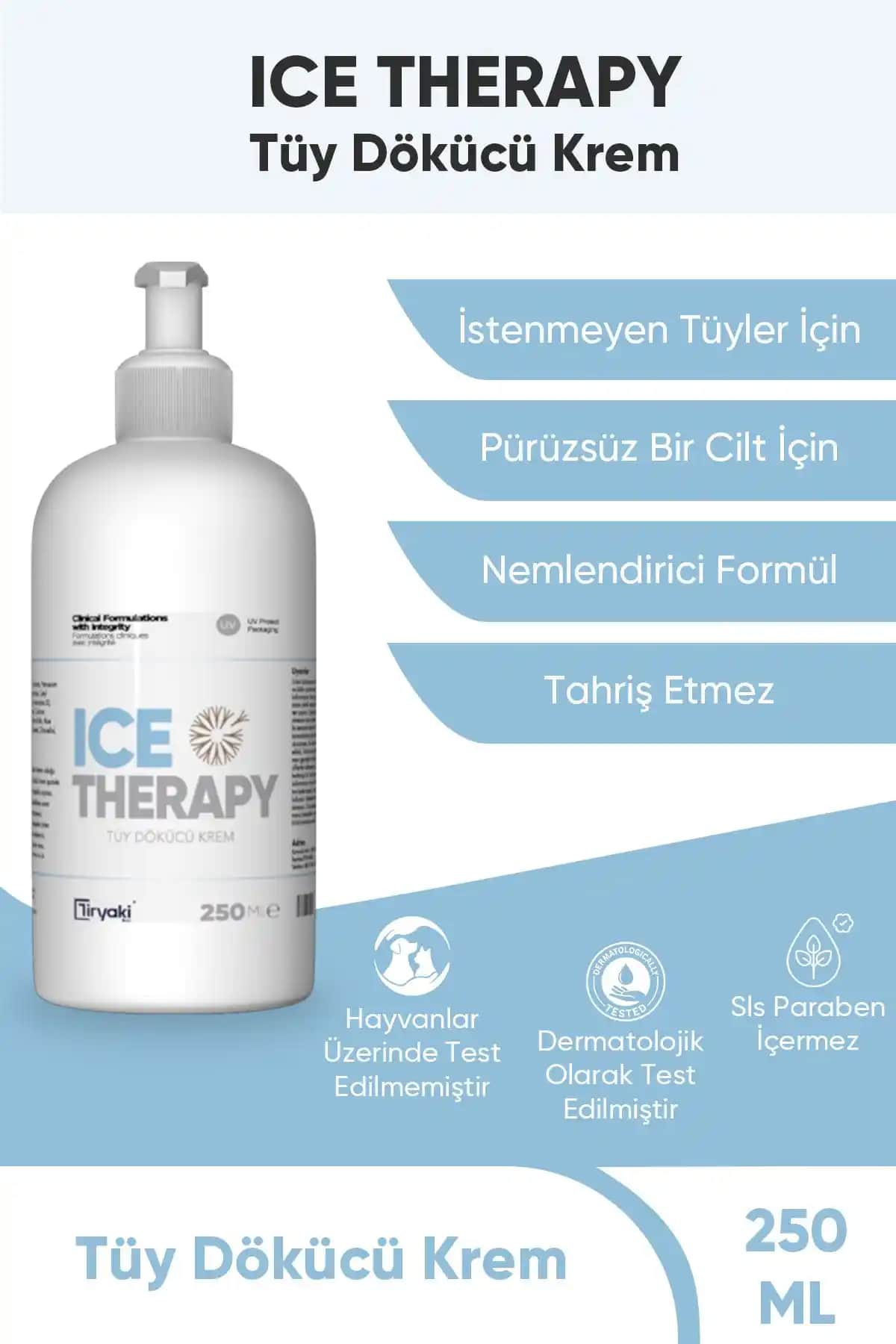 Ice Therapy Tüy Dökücü Krem: Pratik ve Etkili Cilt Bakım Çözümü