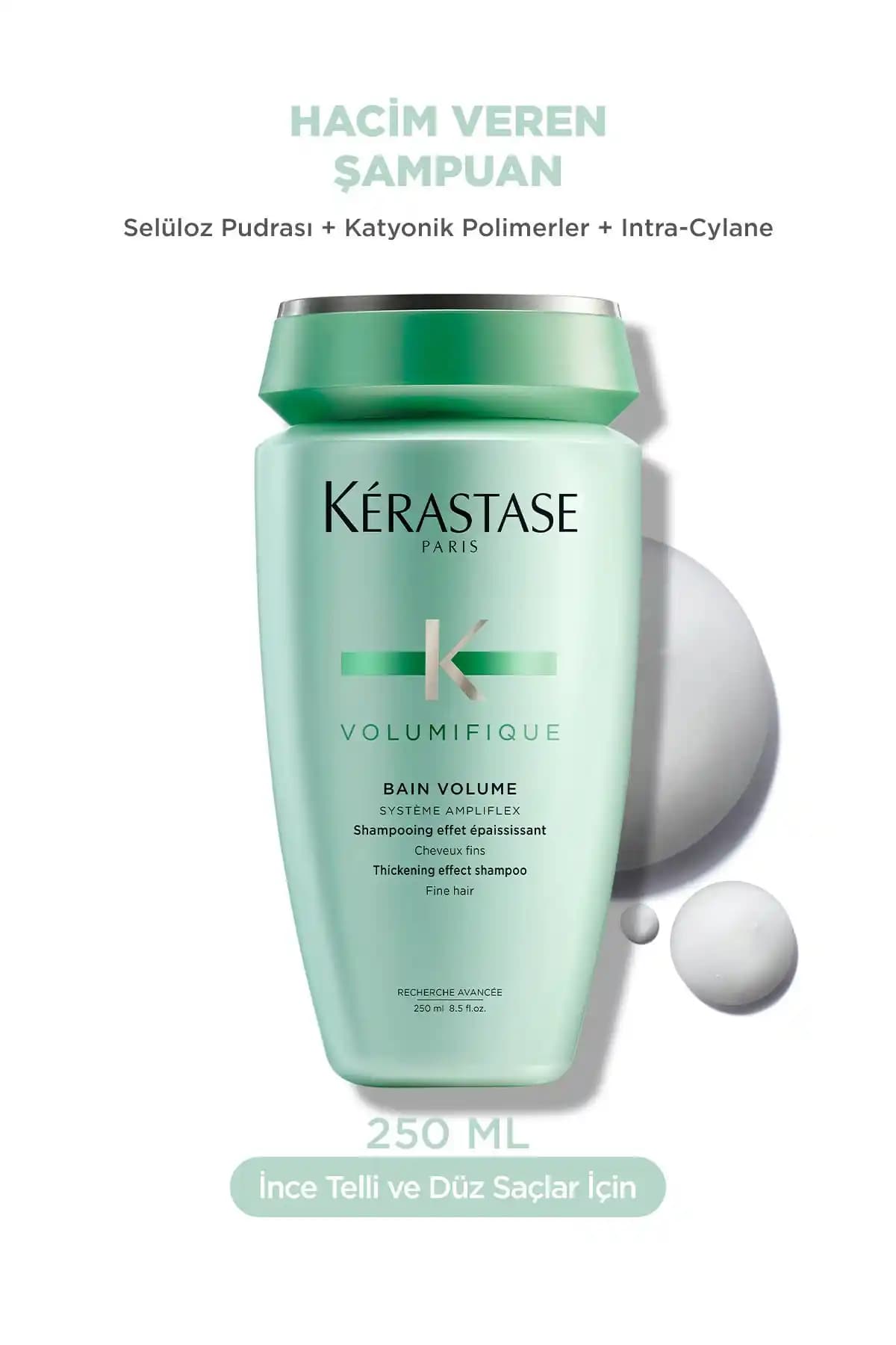 Kerastase Resistance Bain Volumifique: İnce Telli Saçlar için Hacim Veren Şampuan