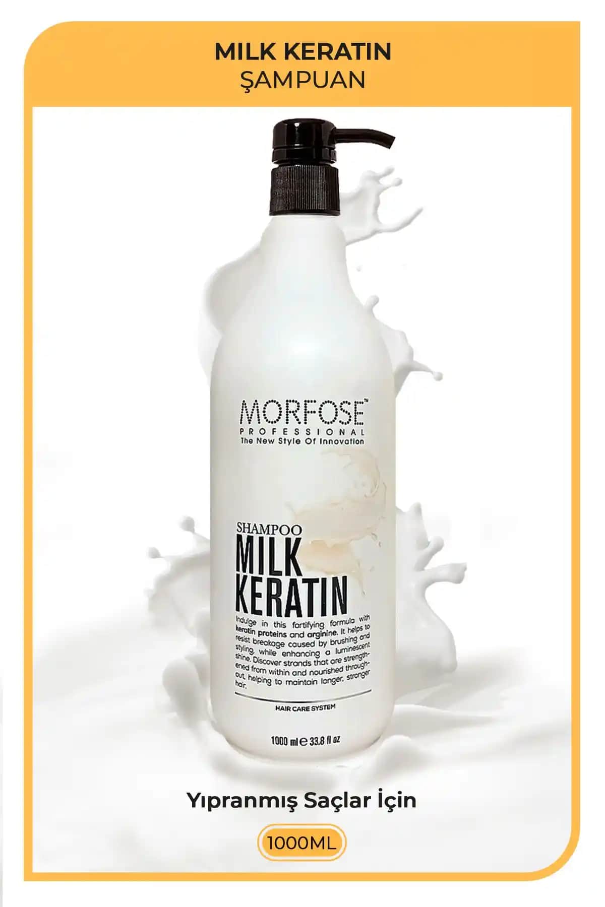 Morfose Milk Therapy Keratin Şampuanı ile Saç Bakımında Yenilikçi Çözümler