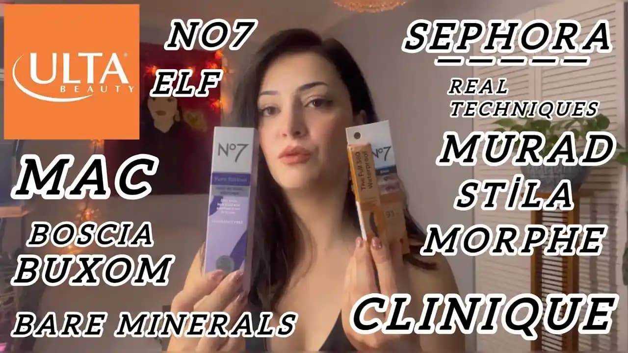 Ulta ve Sephora Marka Ürünlerinde Göz Makyajı, Fırçalar ve Cilt Bakımı İncelemesi
