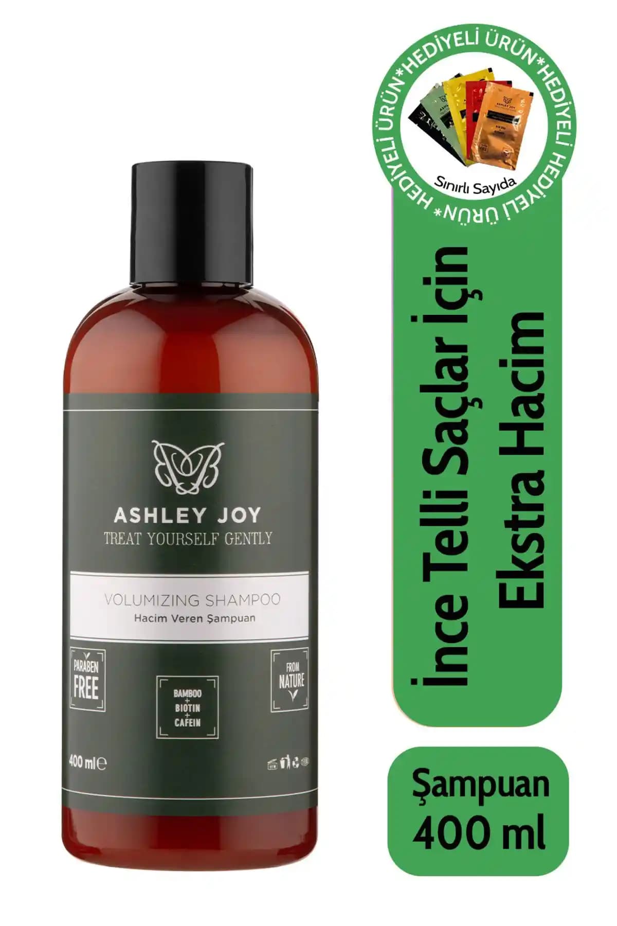 Ashley Joy Hacim Veren Şampuan: İnce Telli Saçlar İçin Bitkisel Çözüm