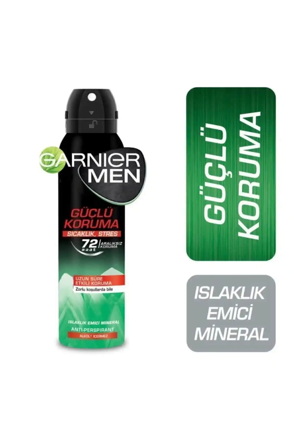 Garnier Men Güçlü Koruma Aerosol: Doğal İçeriklerle Etkili Koruma