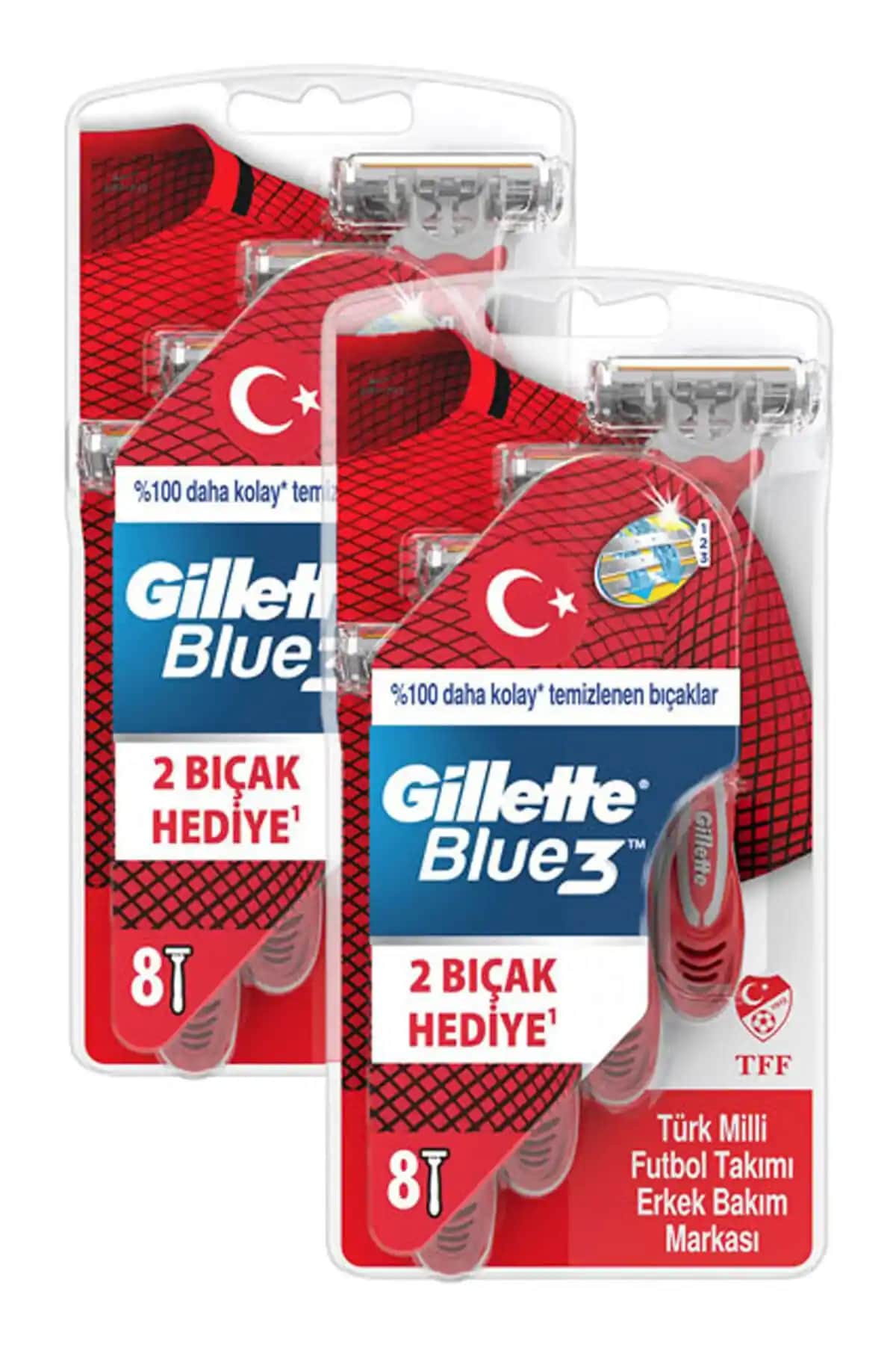 Gillette Blue3 Kullan At Tıraş Bıçağı: Ekonomik ve Hijyenik Tıraş Çözümü