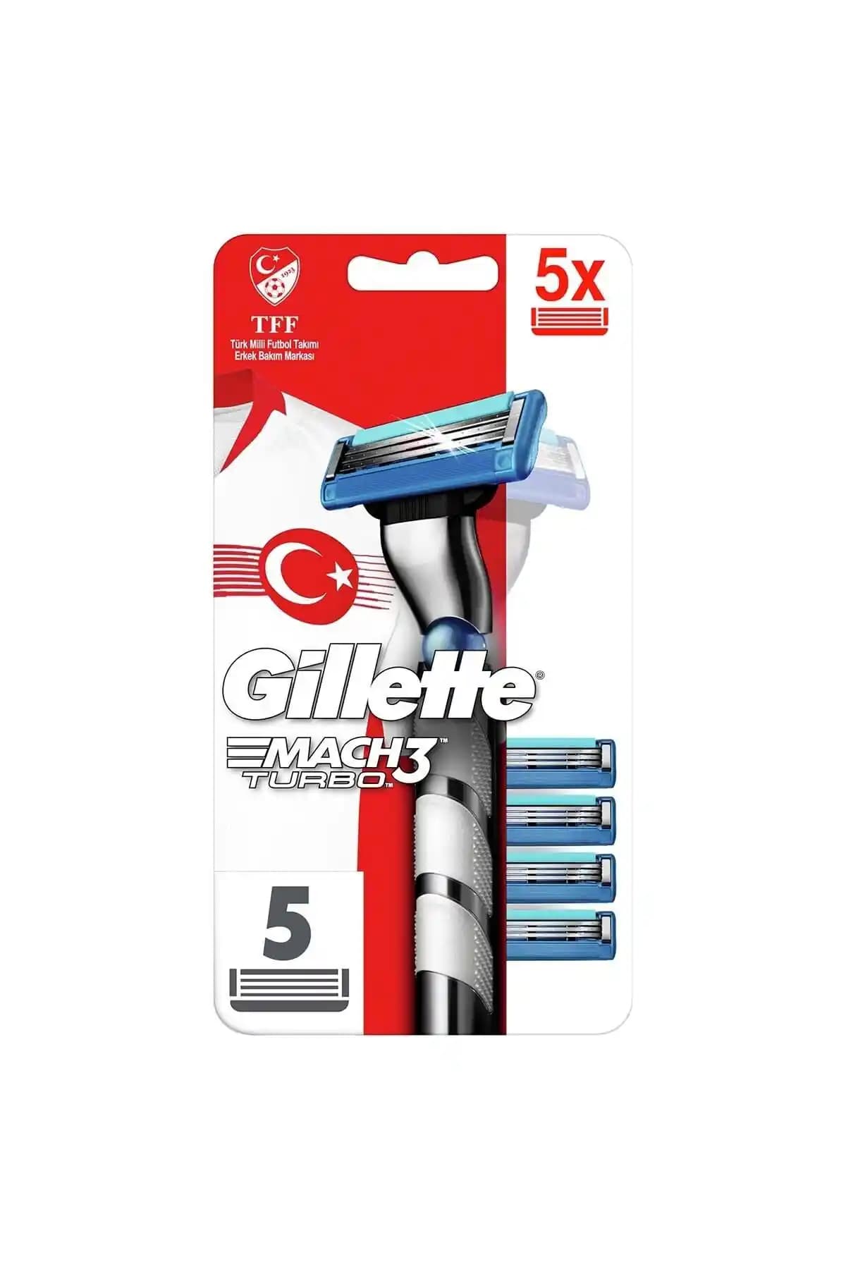 Gillette Mach3 Turbo Tıraş Makinesi ve Yedek Bıçak Seti Hakkında Bilgiler