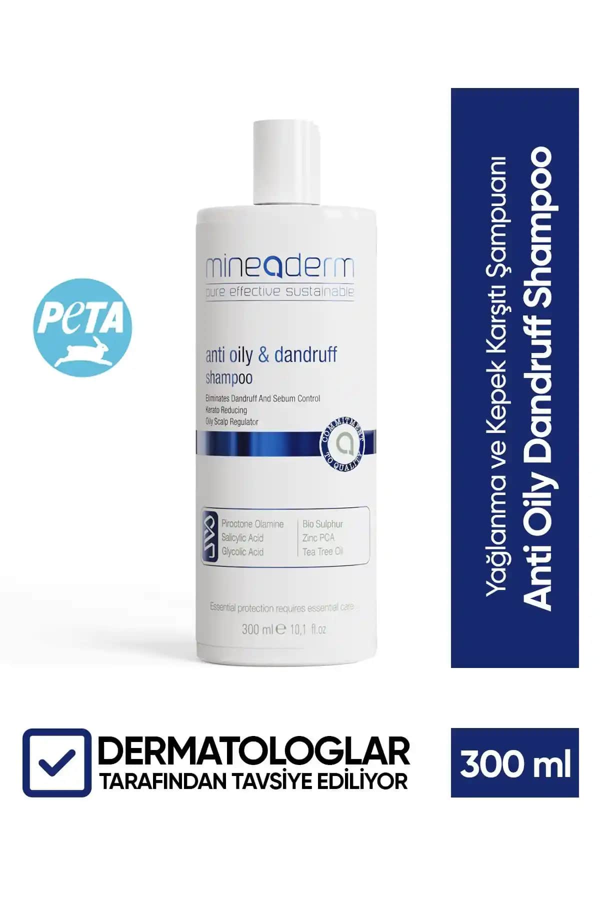 Mineaderm Anti Oily & Dandruff Shampoo ile Saç Bakımınızı Üst Seviyeye Taşıyın