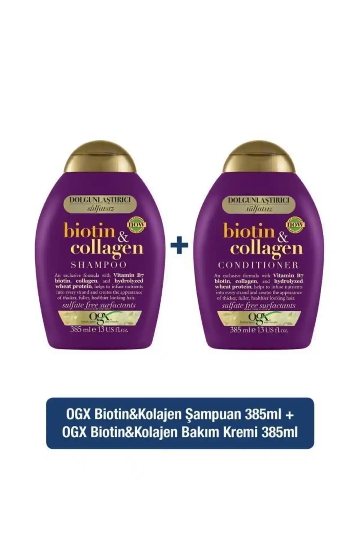 OGX Dolgunlaştırıcı Biotin&Kolajen Şampuan ve Bakım Kremi İncelemesi