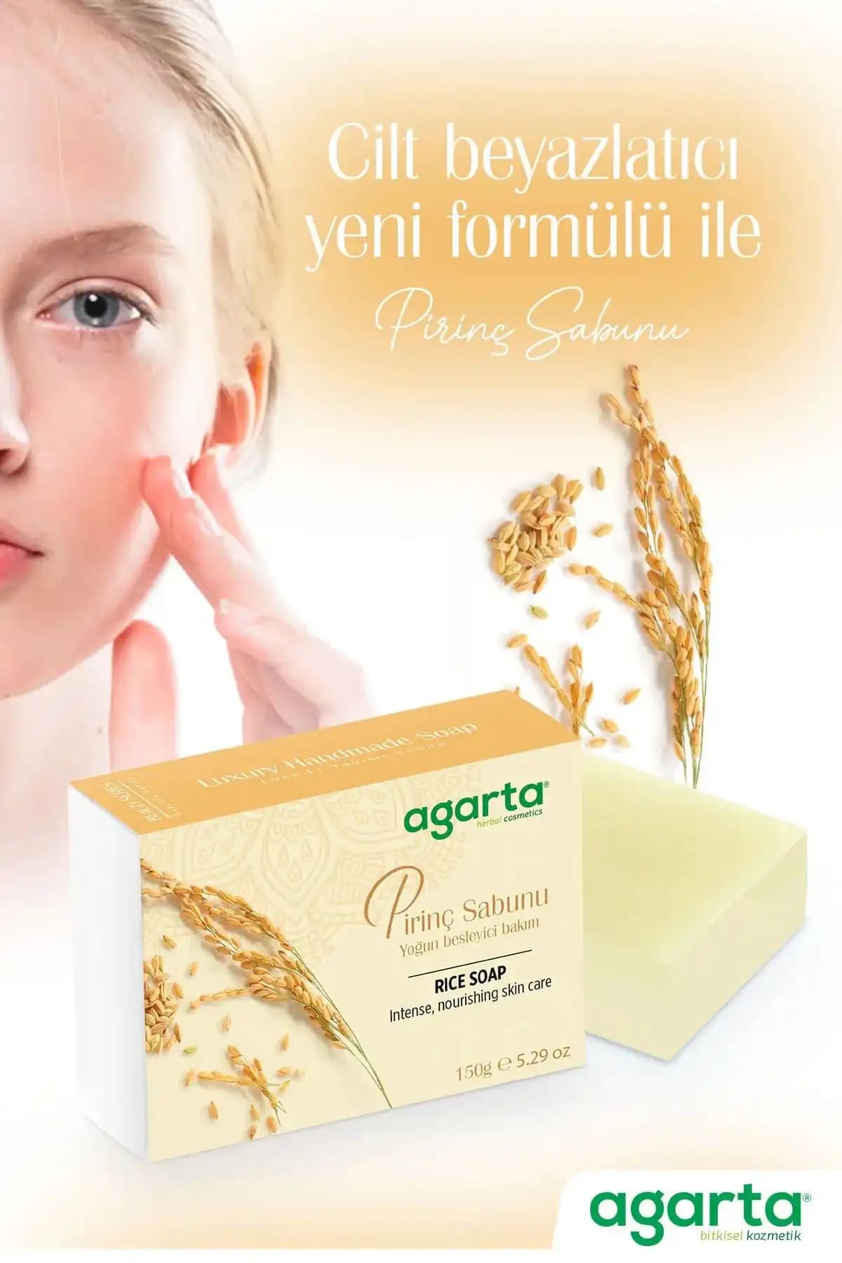 Agarta Cilt Beyazlatıcı Pirinç Sabunu ve Aloe Vera Sabunu Karşılaştırması 1