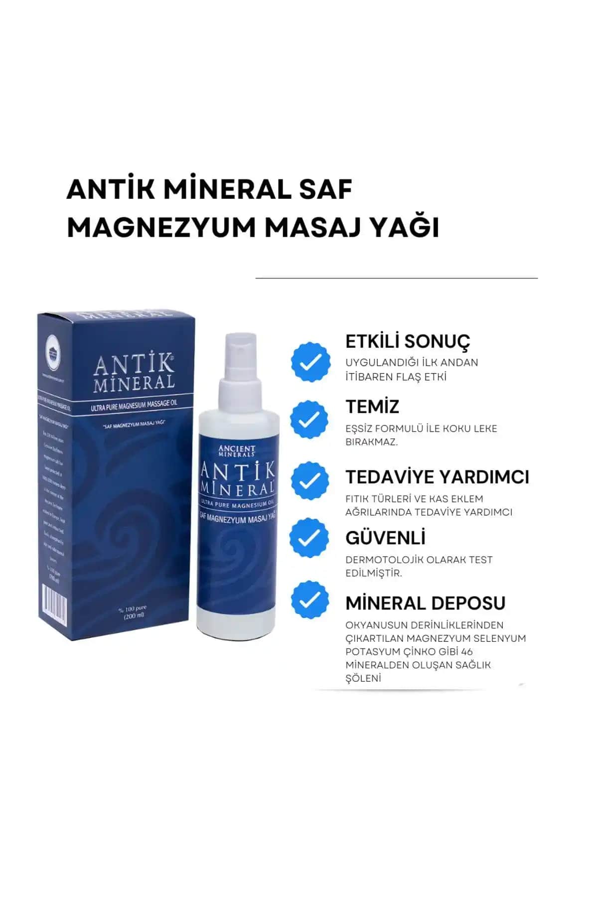 Antik Mineral Saf ve MORE THAN Magnezyum Yağı Karşılaştırması: Hangi Ürün Daha Etkili