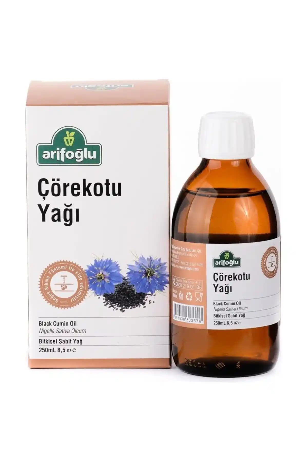 Arifoğlu Çörek Otu Yağı Karşılaştırması 250 ml ve 50 ml Ürünlerin Özellikleri