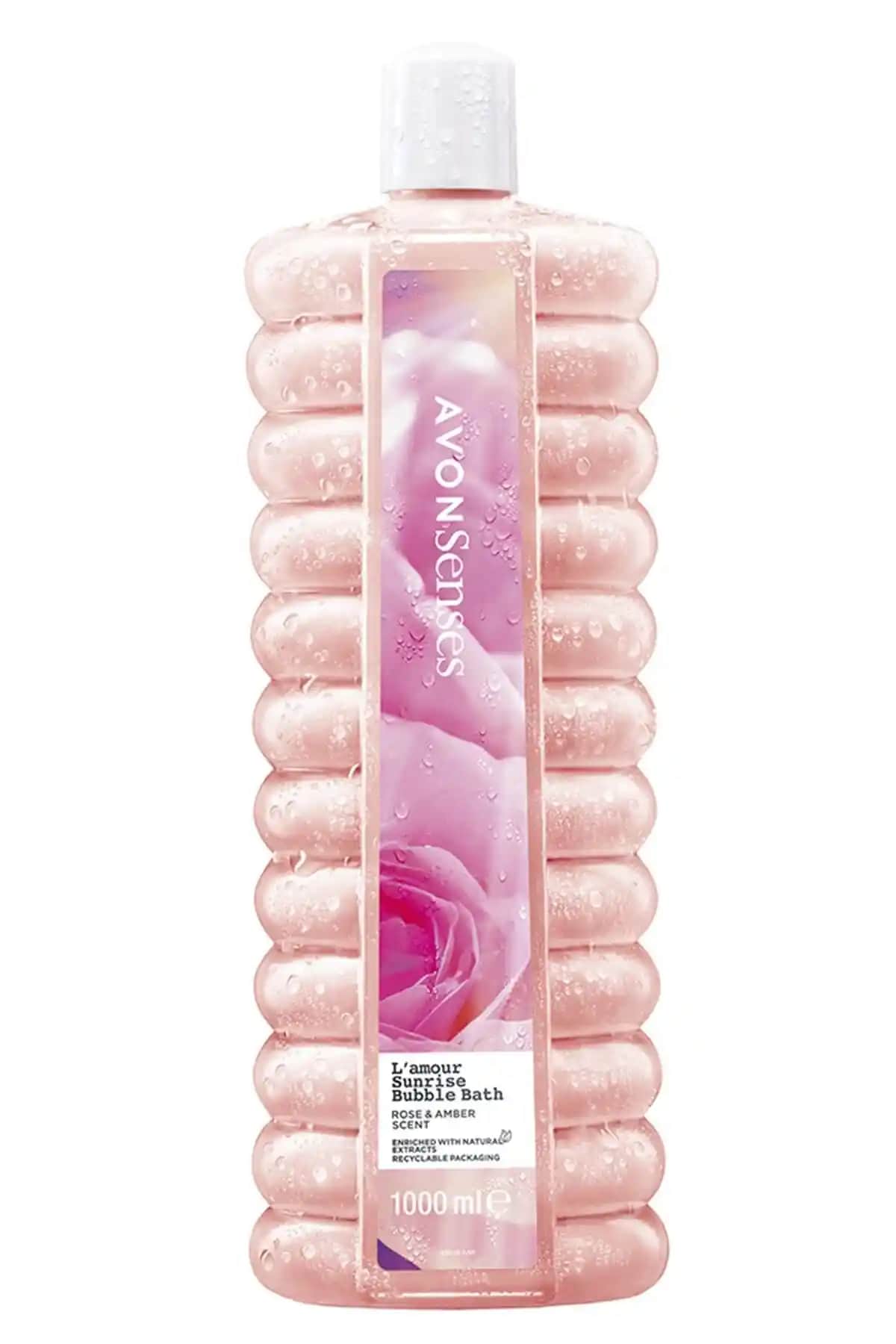 Avon L'amour Sunrise ve Senses Nane Salatalık Banyo Köpükleri Karşılaştırması