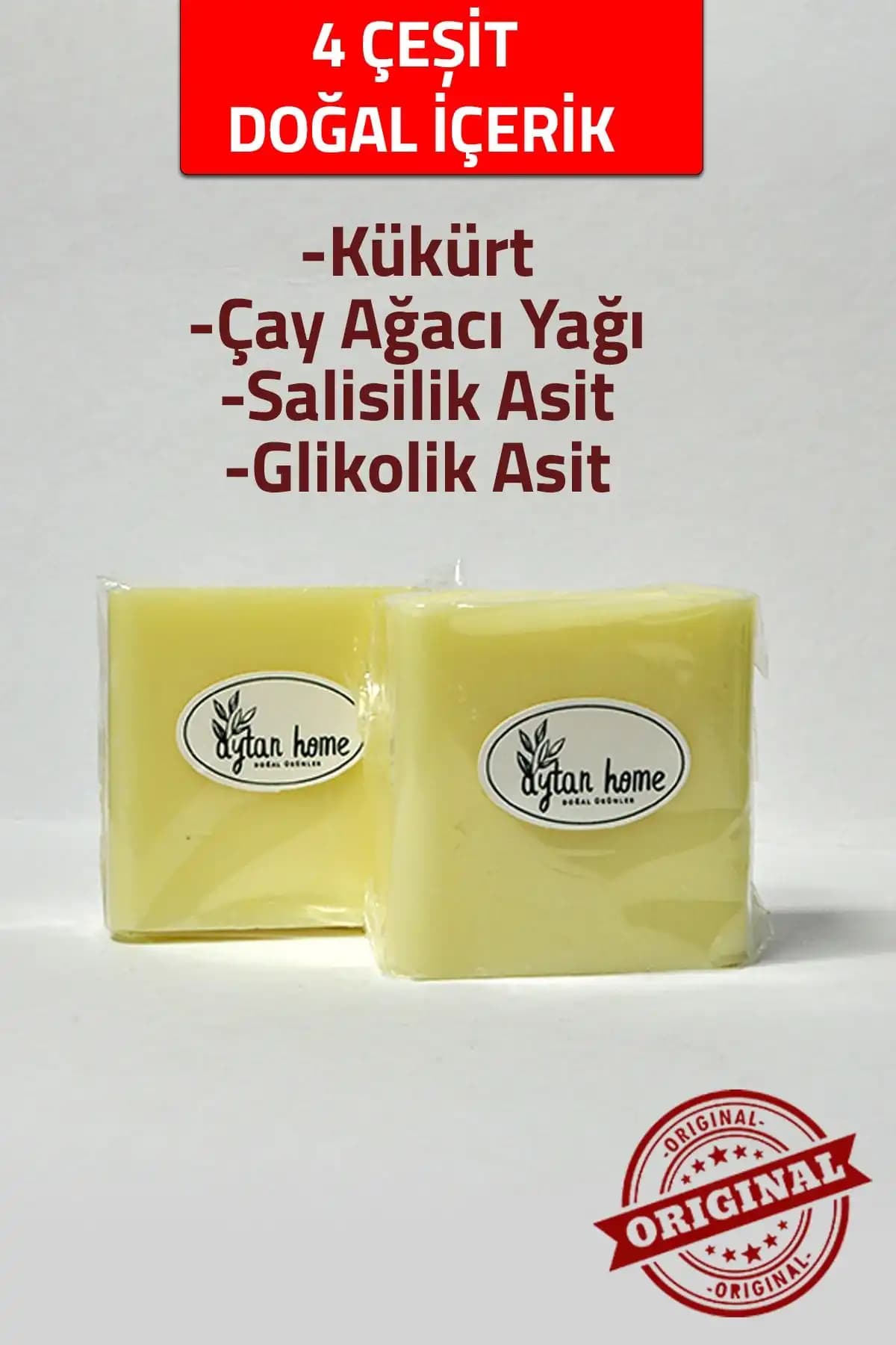 Aytan Home Kükürt Sabunu ve Organicsun Doğal Akne ve Sivilce Sabunu Karşılaştırması 1