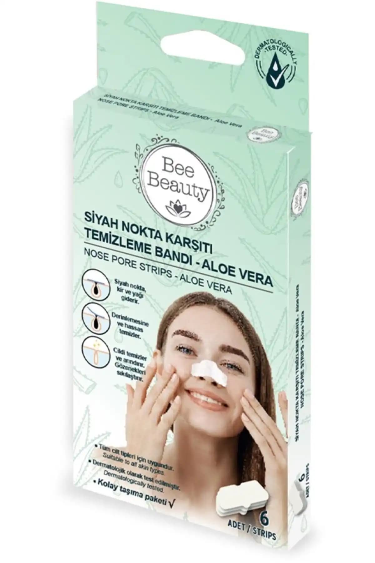 Bee Beauty ve NIVEA Siyah Nokta Temizleyici Bantlarının Karşılaştırması 1