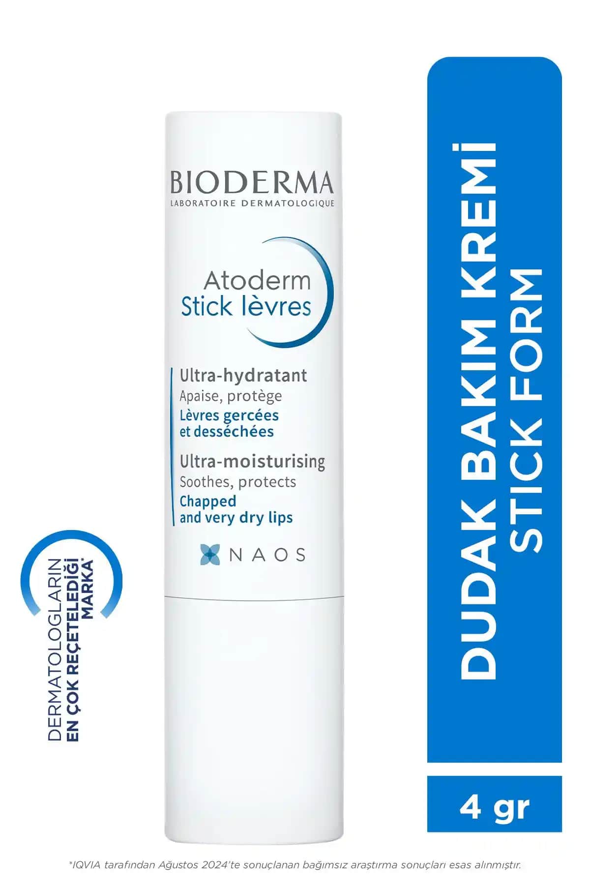 Bioderma Atoderm Lip Stick ve Nuxe Rêve De Miel Dudak Bakım Ürünlerinin Karşılaştırması