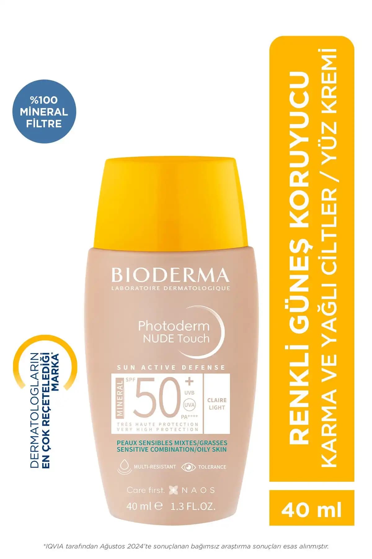 Bioderma Photoderm Aquafluid SPF50+ ve Nude Touch SPF50 Karşılaştırması 2