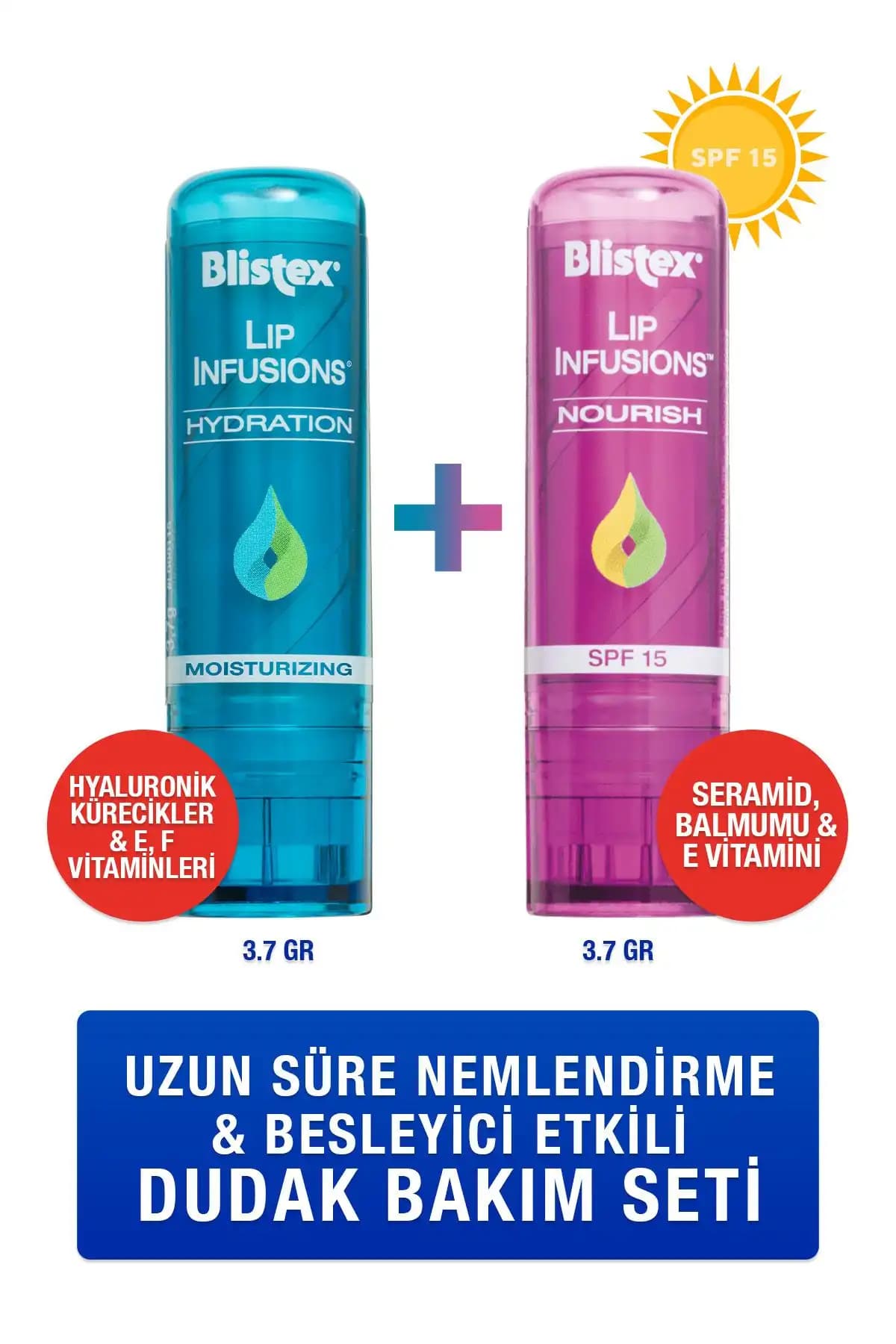 Blistex Medplus Stick ve Uzun Süreli Nemlendirici Dudak Bakımı Karşılaştırması 2