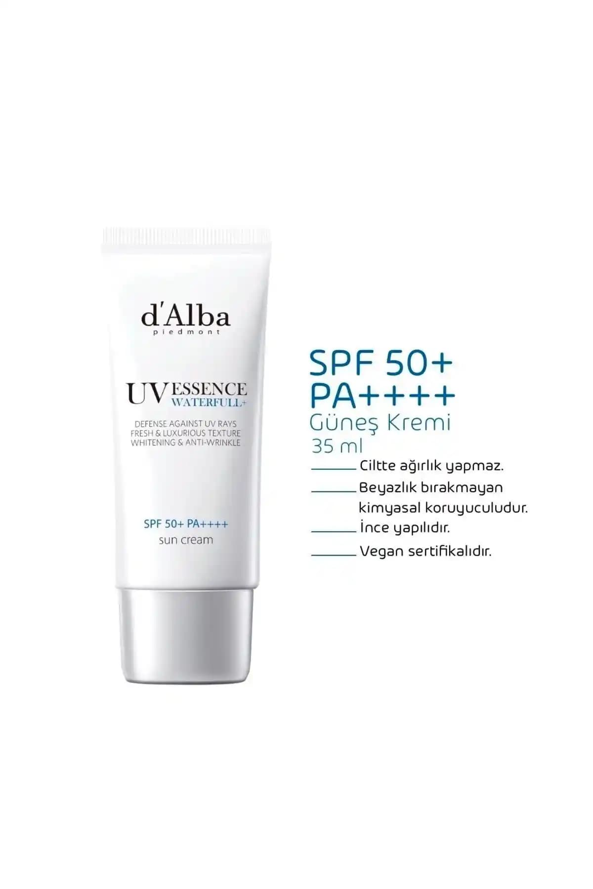 Dalba Waterful Essence ve Holika Holika Aloe Güneş Kremleri Karşılaştırması