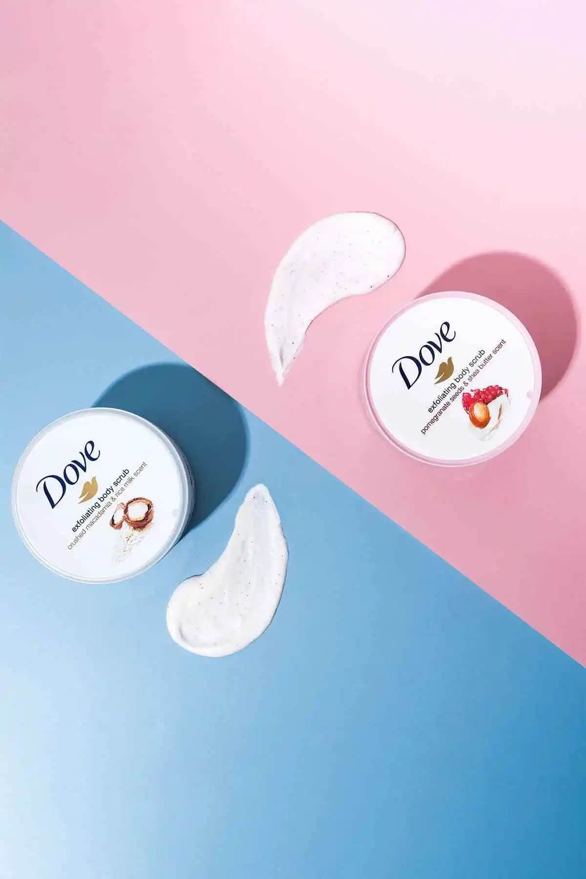 Dove Vücut Peelingi ve GLOUR Şeker Scrub Karşılaştırması: Özellikler ve Kullanıcı Yorumları