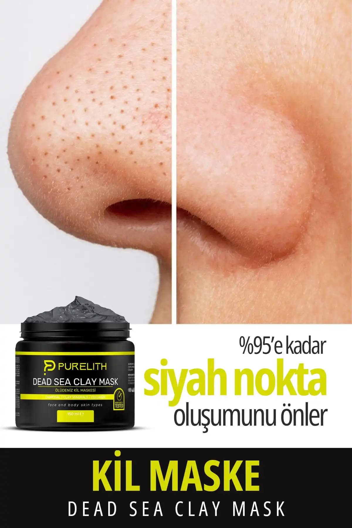 Dr. EA Siyah Maske ve Purelith Kolajen Kil Maskesi Karşılaştırması 2