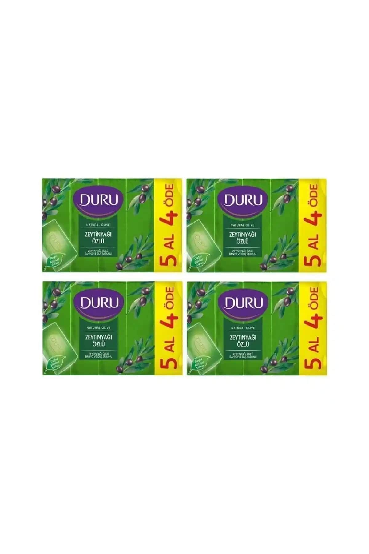 Duru Duş Sabunu Zeytin Yağı Özlü ve Natural Olive Sabunlarının Karşılaştırması