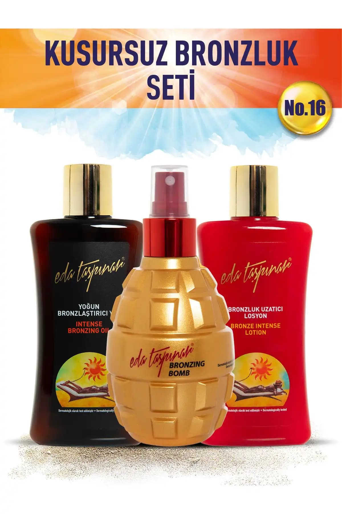 Eda Taşpınar Bronzing Bomb ve Kusursuz Bronzluk Seti No.16 Karşılaştırması 2