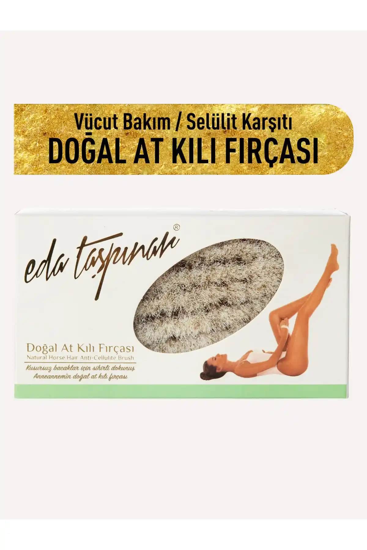 Eda Taşpınar ve Seay Doğal At Kılı Fırçası Karşılaştırması Cilt ve Selülit Bakımı