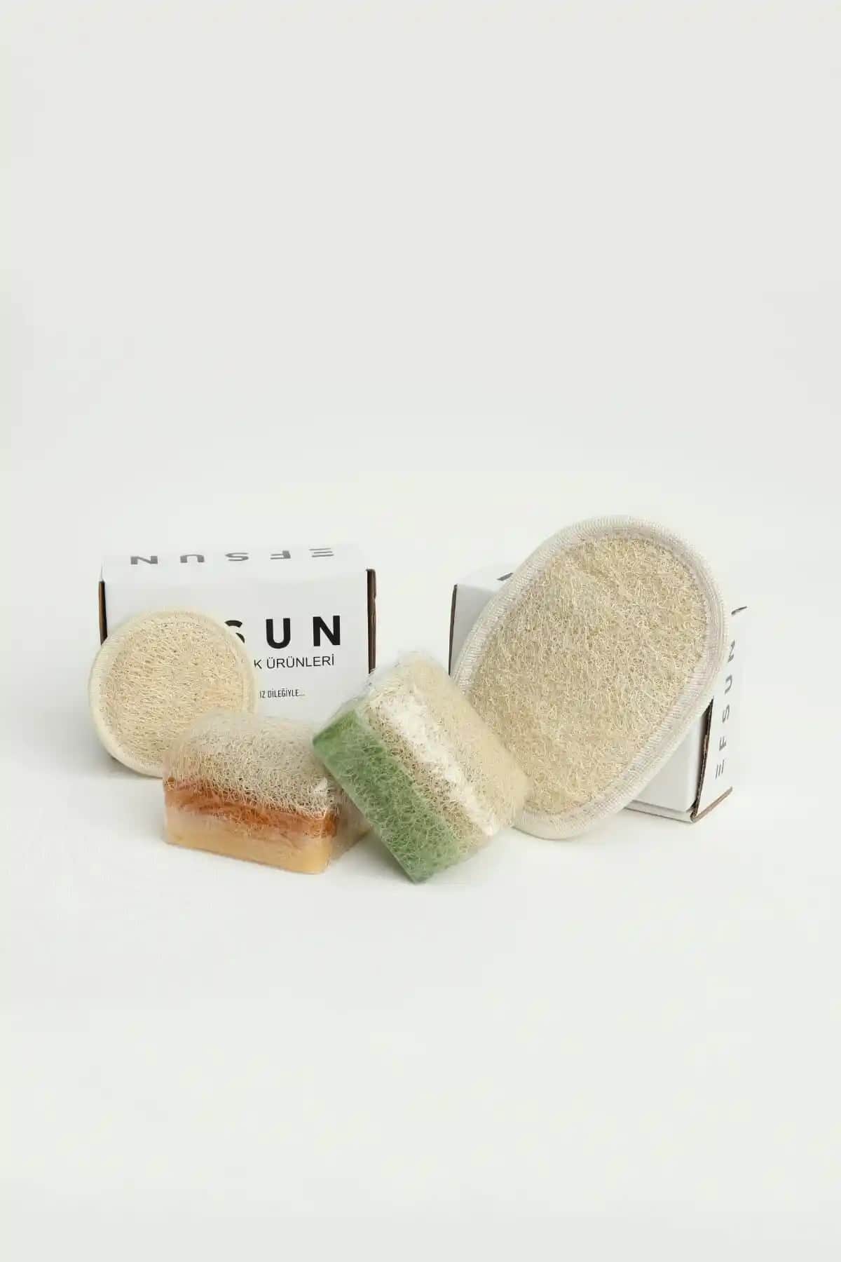 Efsun Premium ve Monalisa Doğal Kabak Lifli Sabunlar Karşılaştırması