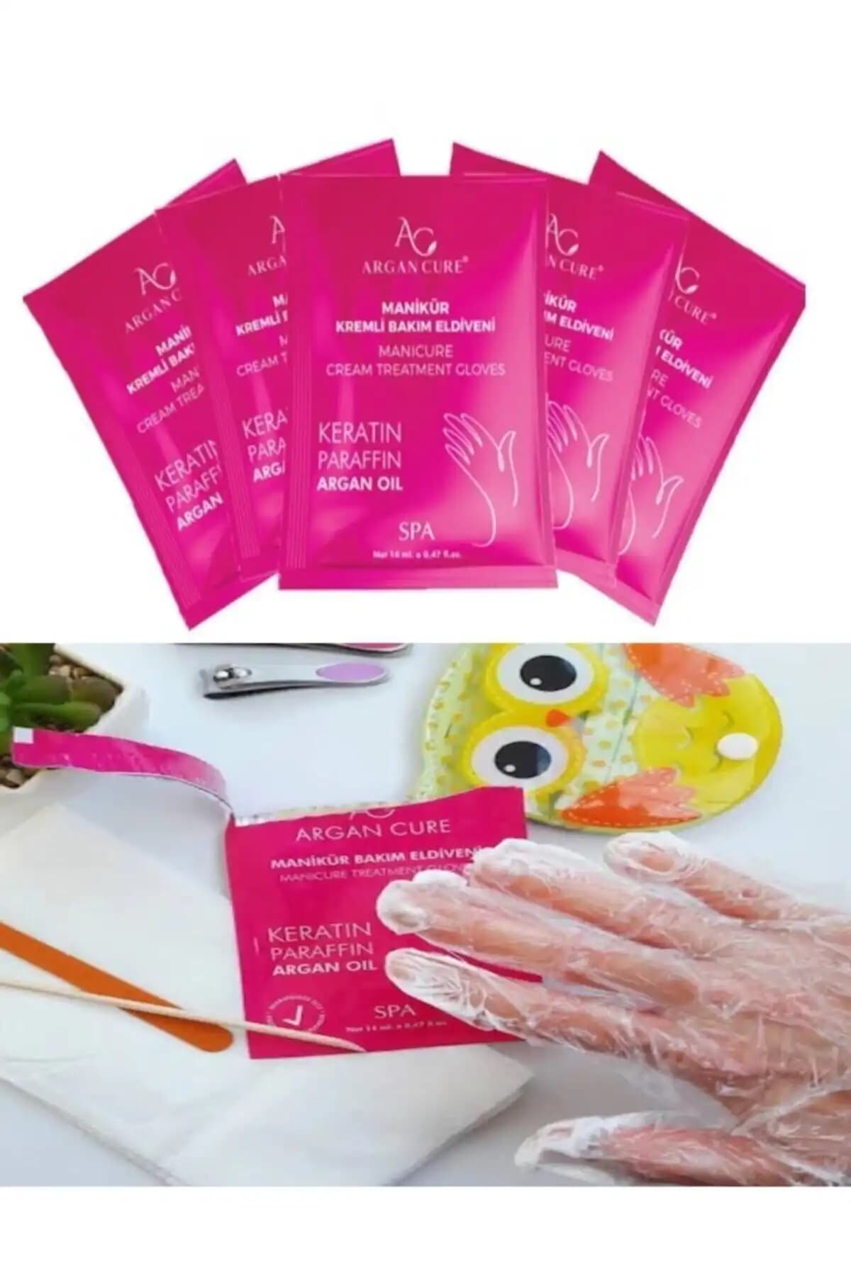 El Bakım Ürünleri Karşılaştırması: Argan Cure ve FOR YOUR BEAUTY Eldivenleri 1