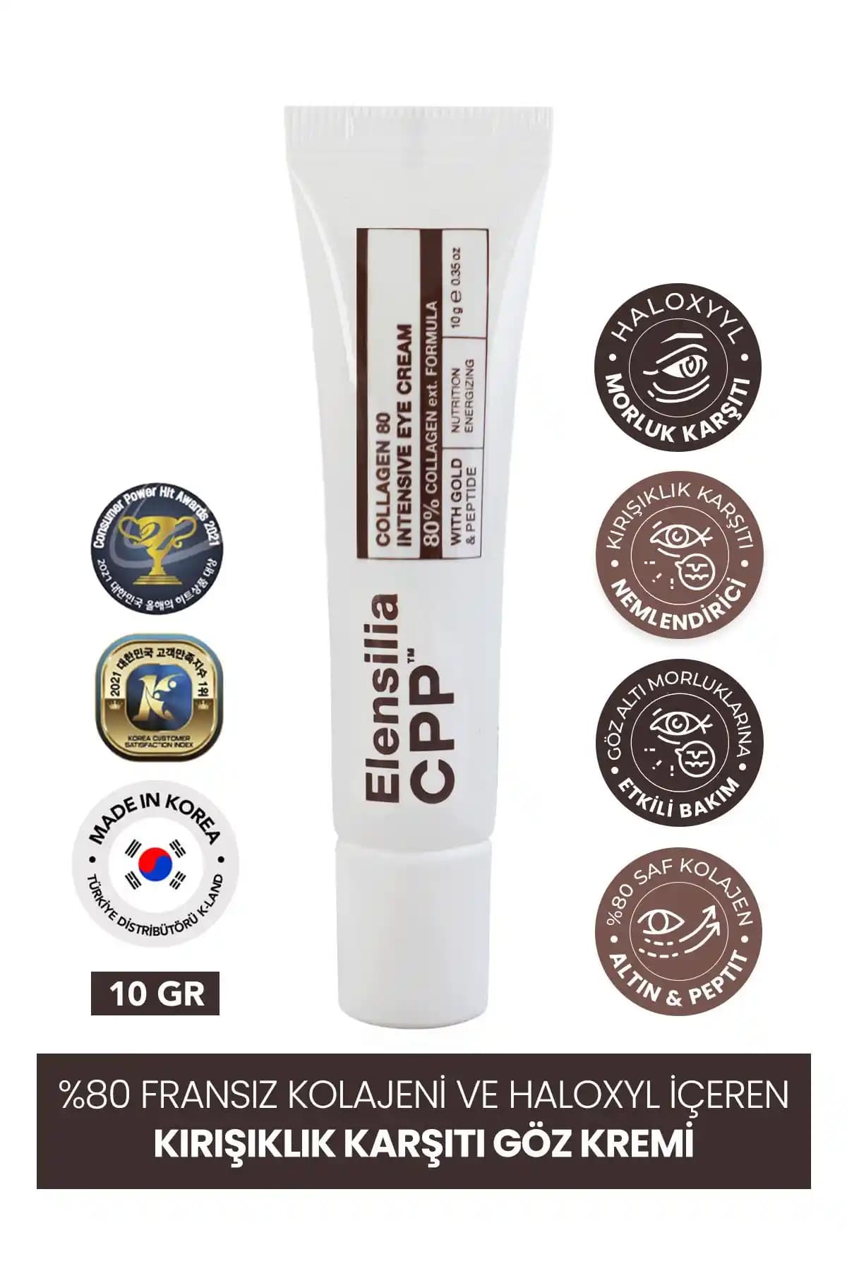 Elensilia %80 Fransız Kolajen ve Haloxyl İçeren Göz Kremi ile Rasiderm Göz Altı Kremi Karşılaştırması