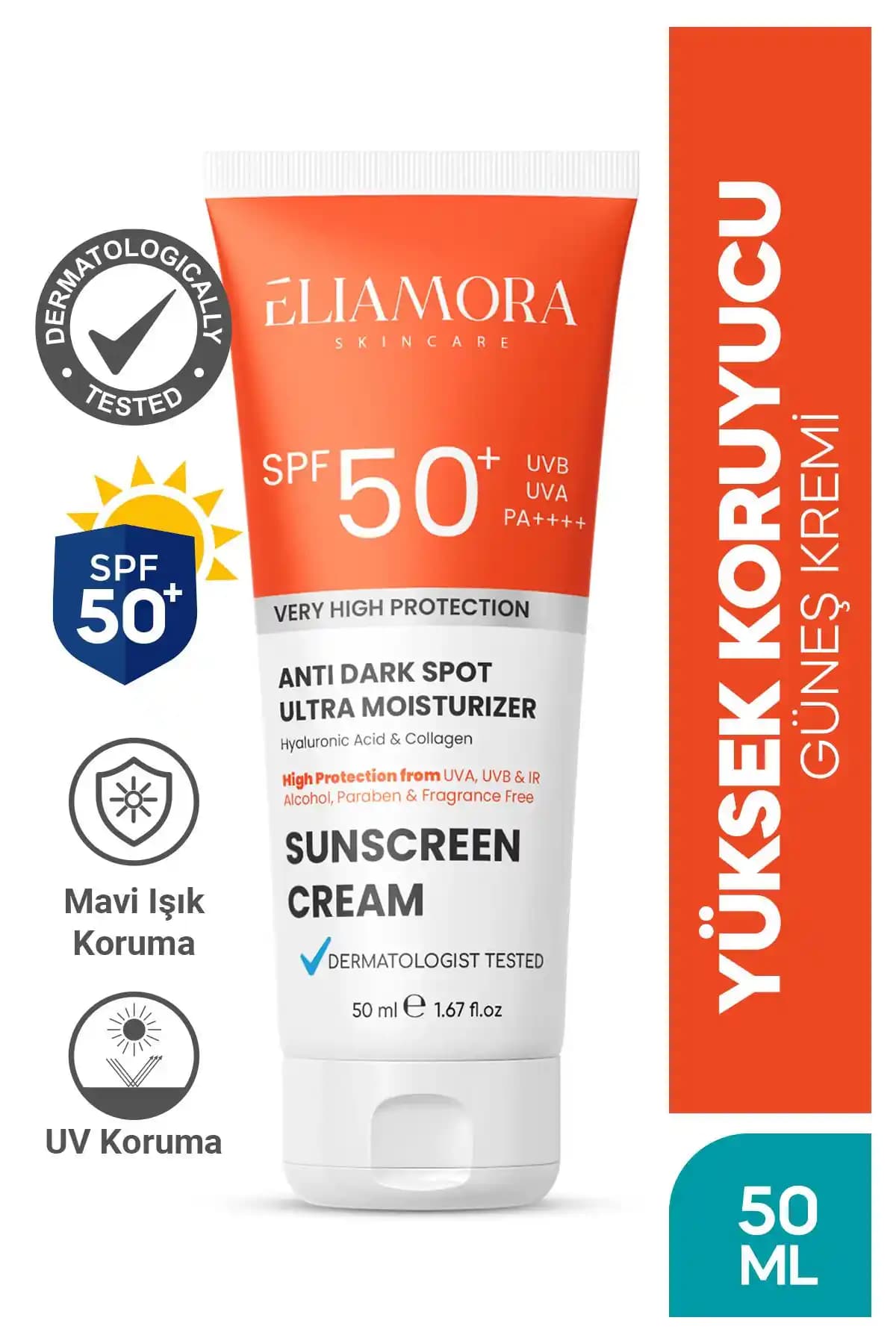 EliaMora ve Pierre Cardin SPF 50 Güneş Kremleri Karşılaştırması