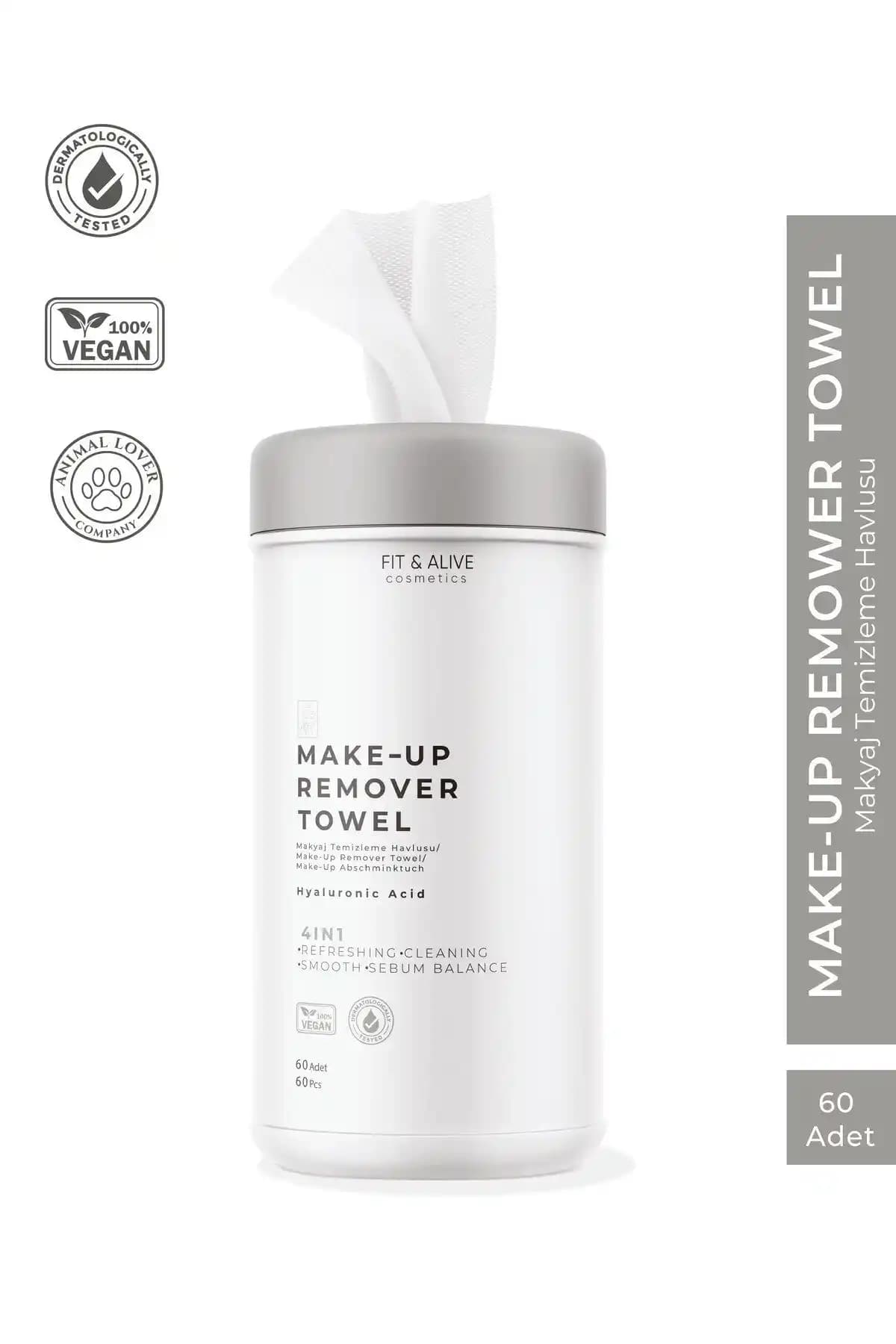 Fitalive ve SA GoldenSA Makyaj Temizleme Havluları Karşılaştırması