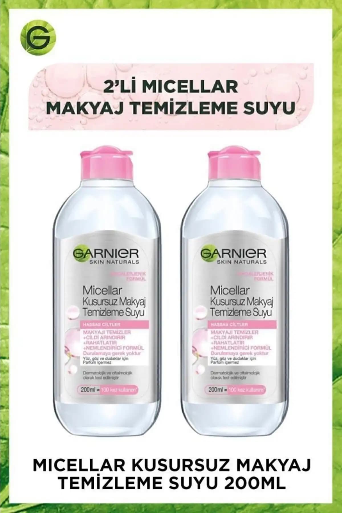 Flormar ve Garnier Makyaj Temizleme Suları Karşılaştırması 2