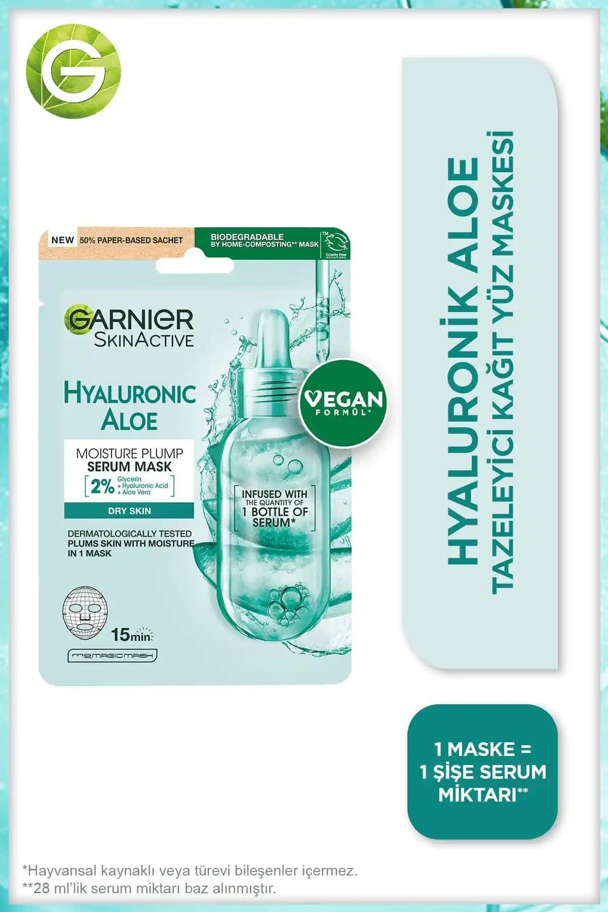 Garnier Hyaluronik Aloe Maske Karşılaştırması: Nemlendirme ve Canlandırma Özellikleri