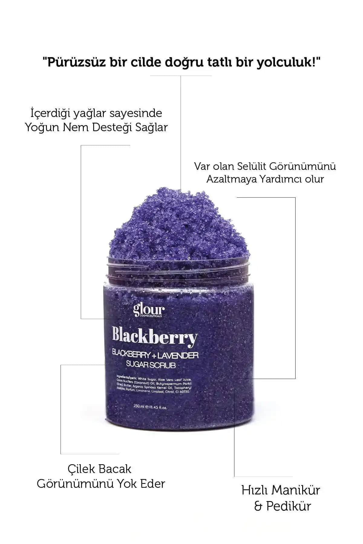 GLOUR Blackberry & Lavender ile GLOUR Raspberry Peelingleri Karşılaştırması ve Kullanım İpuçları