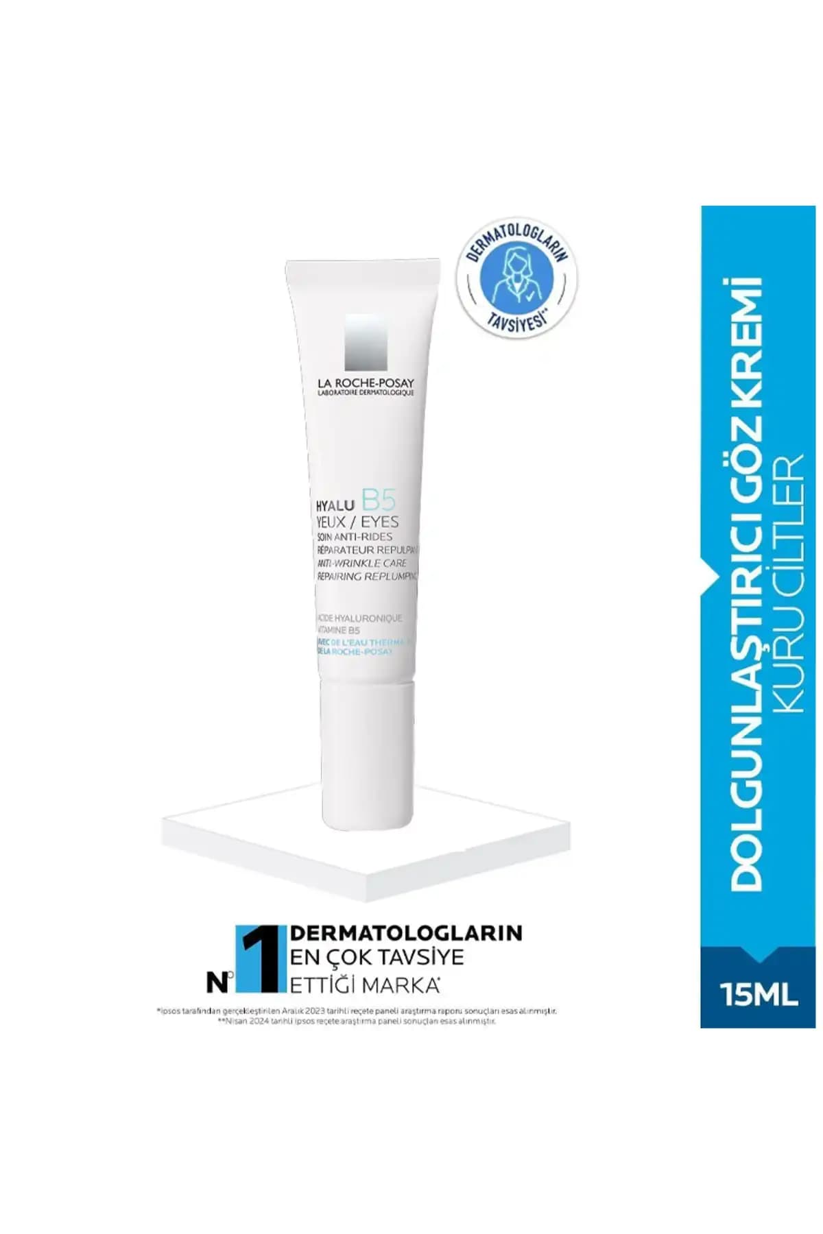 Göz Çevresi Bakımında Bioderma Atoderm Intensive Eye ve La Roche Posay Hyalu Eyes B5 Karşılaştırması 2