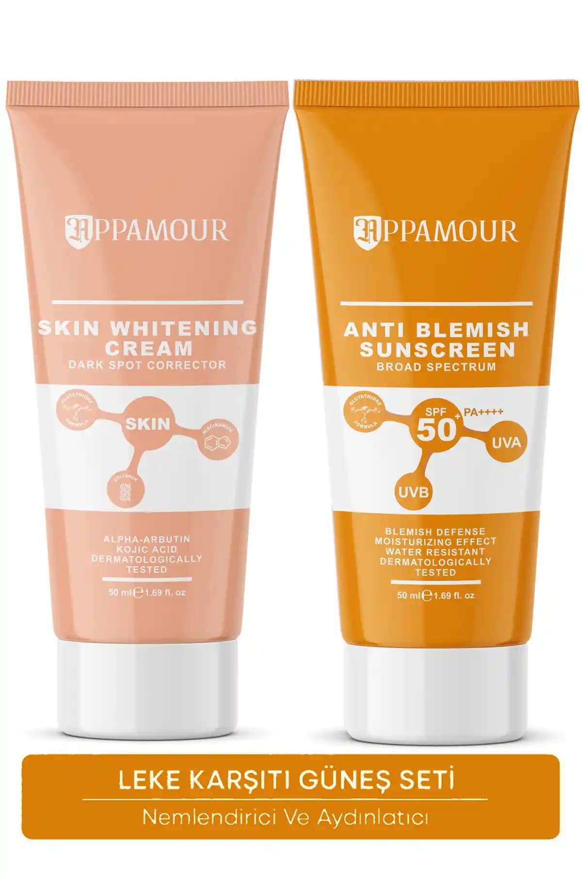 Güneş Koruyucu Ürünler Karşılaştırması: appamour ve Jeuvenile SPF 50+ özellikleri