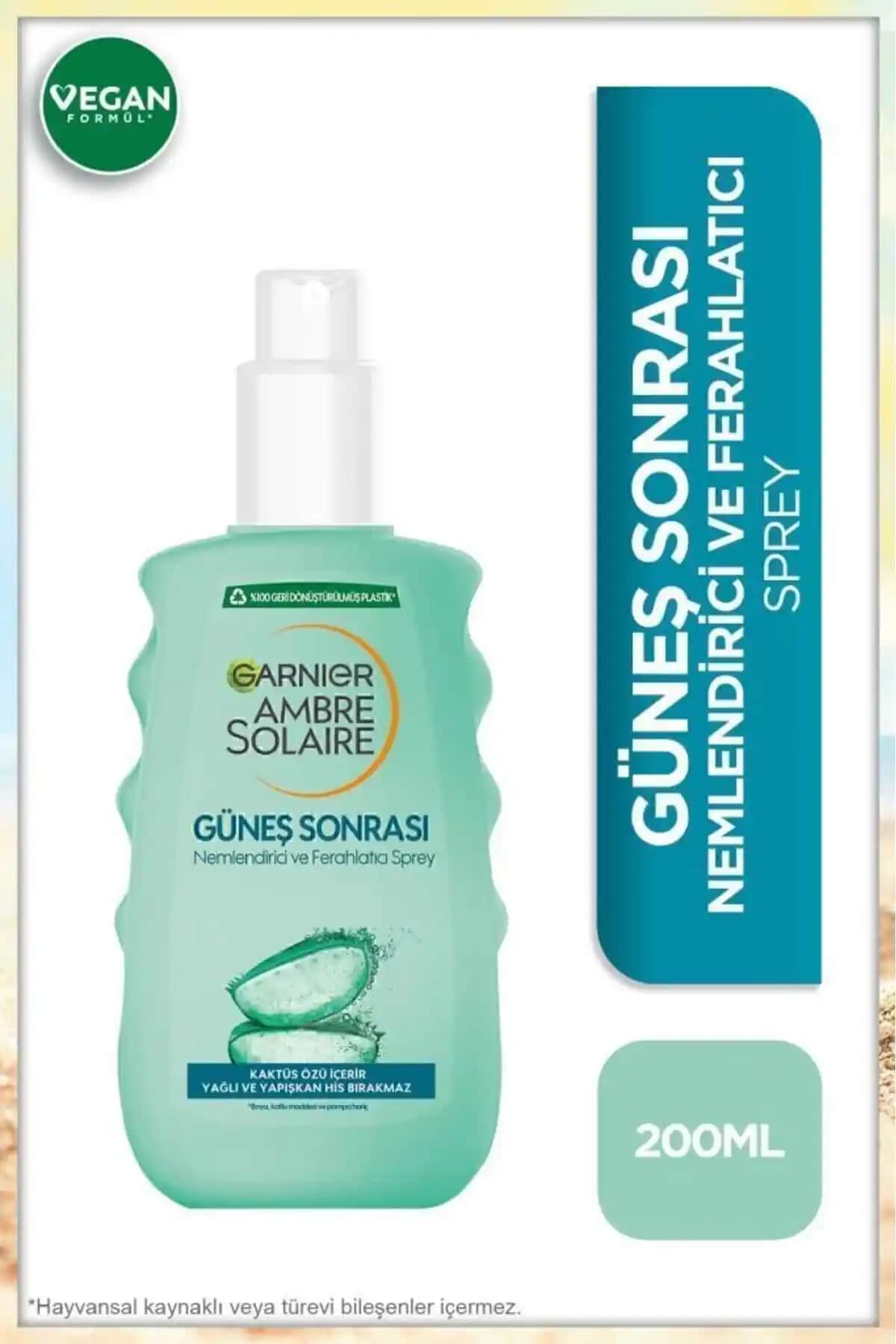 Güneş Sonrası Nemlendirici Spreyler: Garnier Ambre Solaire ve NIVEA Sun Karşılaştırması