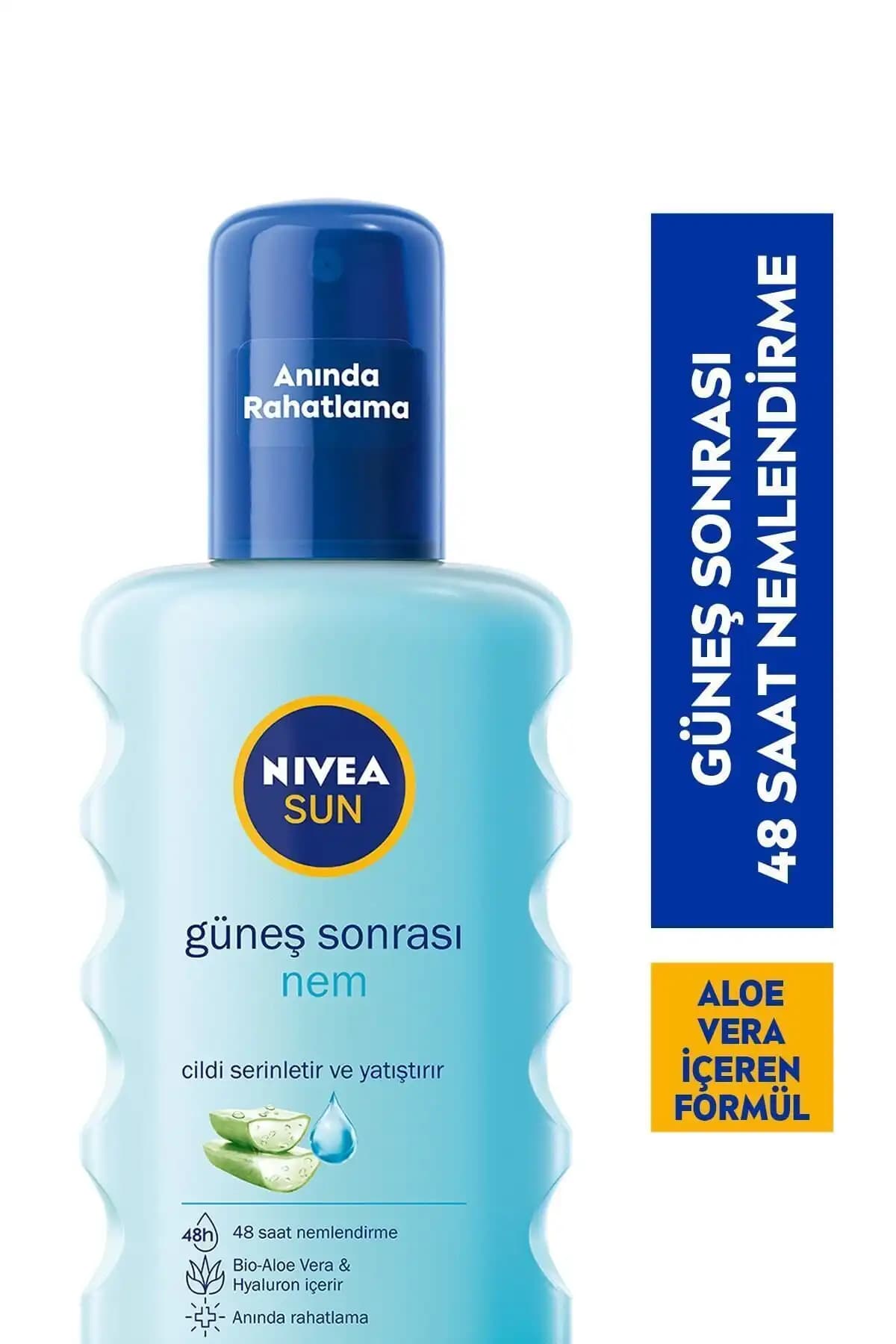 Güneş Sonrası Nemlendirici Spreyler: Garnier Ambre Solaire ve NIVEA Sun Karşılaştırması 2