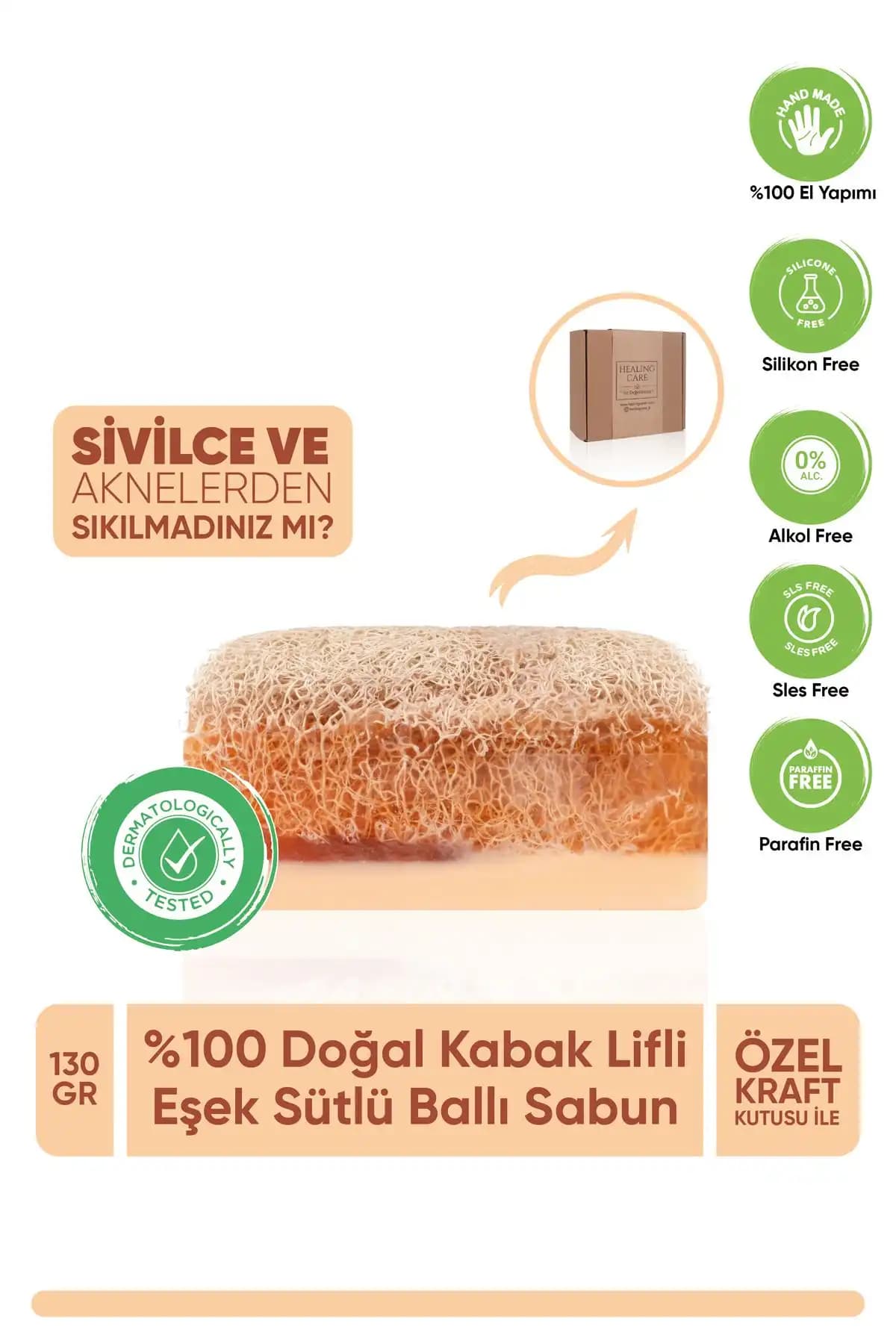 Healing Care ve Tala Markalarının Doğal Eşek Sütlü Ballı Sabunlarının Karşılaştırması 1